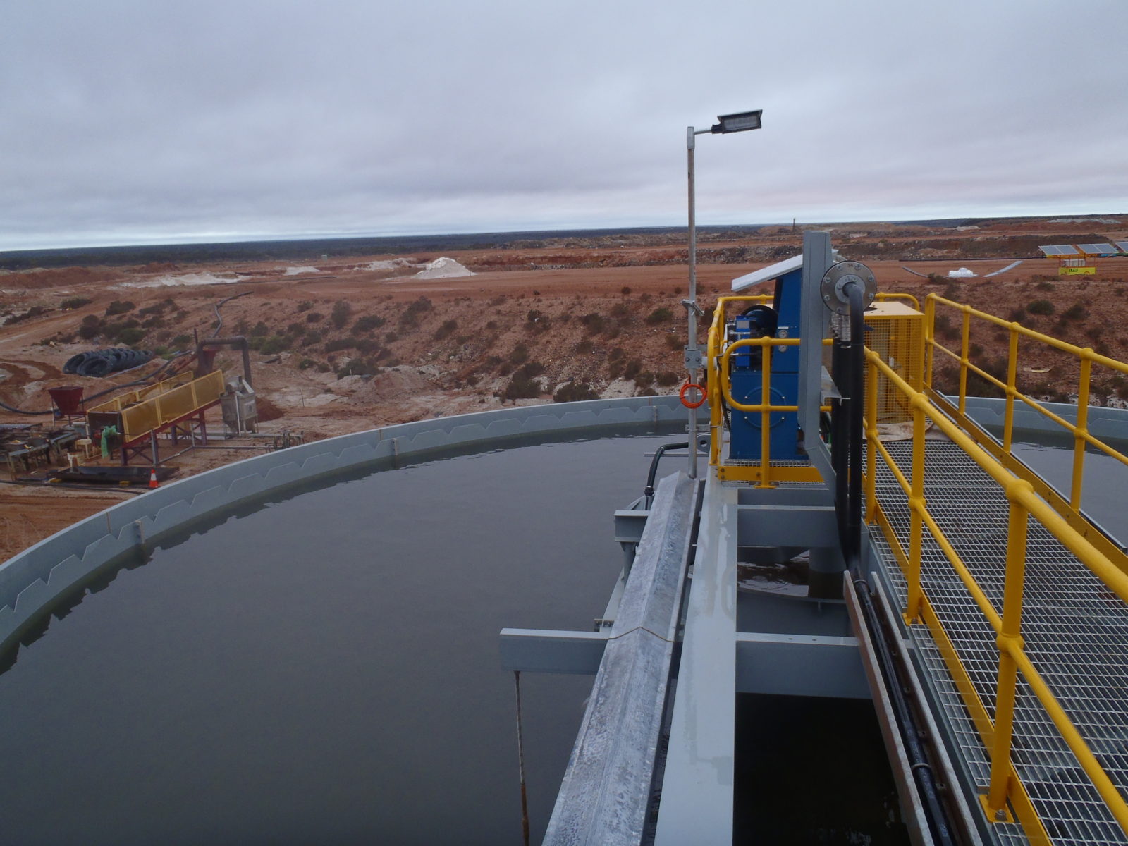 Lithium Mine Thickener Successfully Loaded ABA Structures Pty Ltd